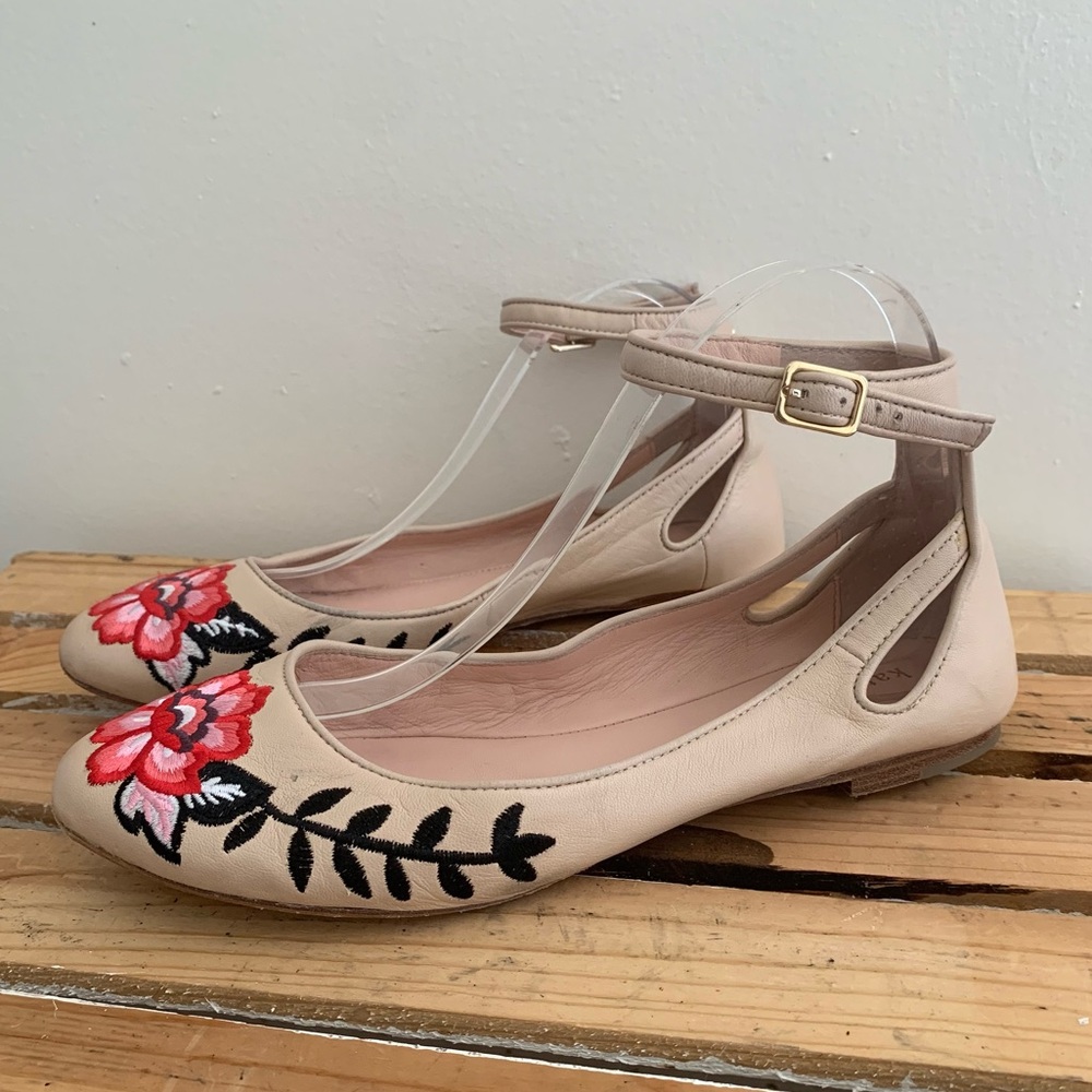 Kate Spade Warren Leather Ballet Flat